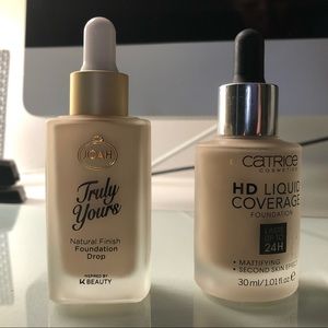 Pale foundation bundle- Joah and Catrice